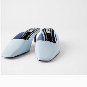Zara - NWT Light Blue Heels